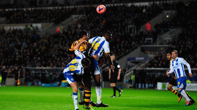 Curtis Davies headed Hull in front on  14 minutes