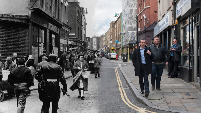 1957 This photograph captures the view north up Brick Lane in Spitalfields, close to the markets. Some of the textile businesses can be seen (Pic: Roger Mayne/Museum of London)