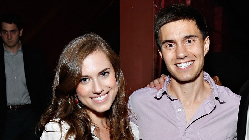 Girls star Allison Williams is engaged to her boyfriend of three years Ricky Van Veen