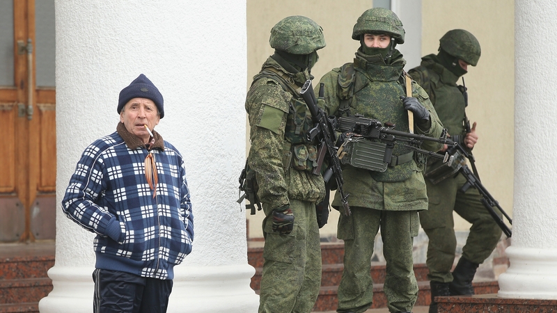 The armed men are allowing the airports to function normally