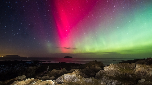 Bright colours in the Inishowen skies (Pic: Brendan Diver)