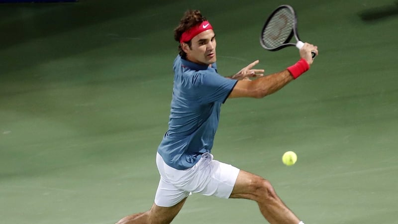 Roger Federer recorded his first victory over Novak Djokovic in 18 months at the Aviation Club Tennis Centre