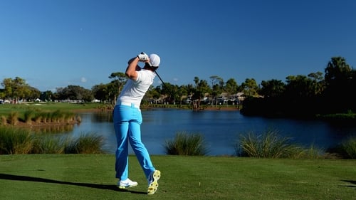 Rory McIlroy in action during the third round of The Honda Classic in Palm Beach