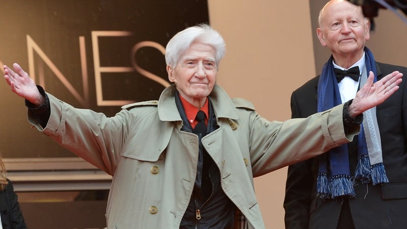 Alain Resnais at the Cannes Film Festival in 2012
