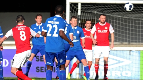 Keith Fahey's goal won the President's Cup for St Patrick's Athletic