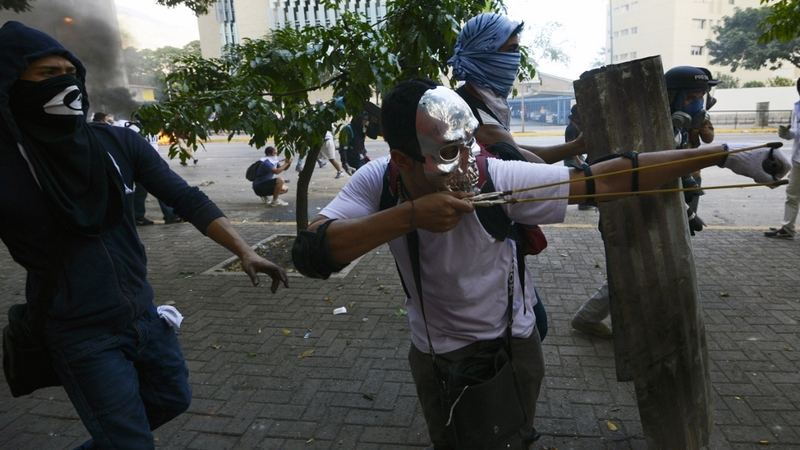 The rallies centre on problems including 56% annual inflation and one of the world's highest murder rates