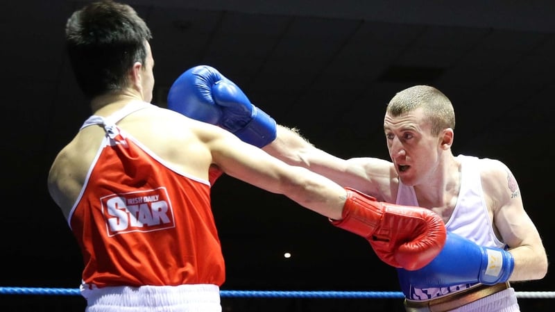 Paddy Barnes beat Blaine Dobbins to secure his final spot at the 2014 Irish National Elite Championships
