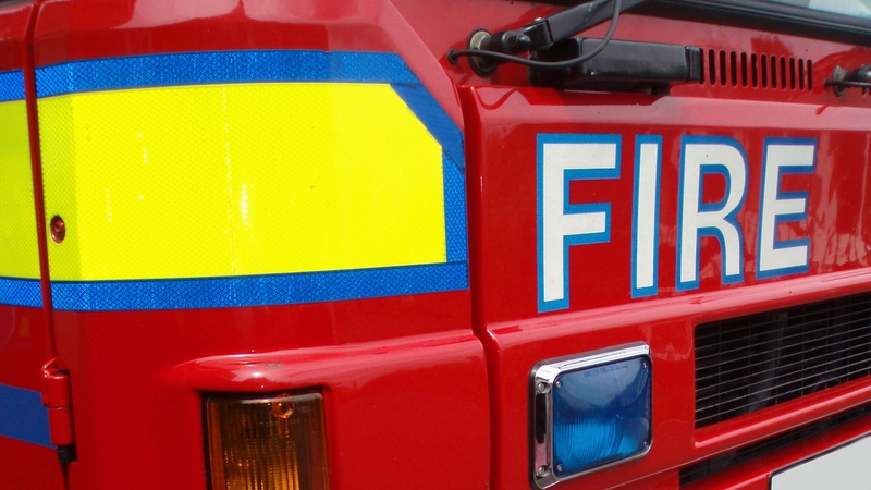 Around 12 units of the fire services attended the scene of the blaze at the building on Canal Road