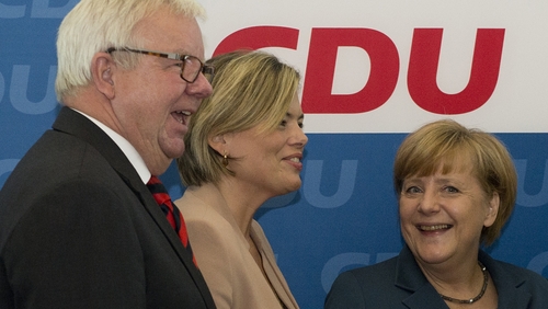Michael Fuchs suggested the troika would cut funding to Greece if it tried to row back austerity