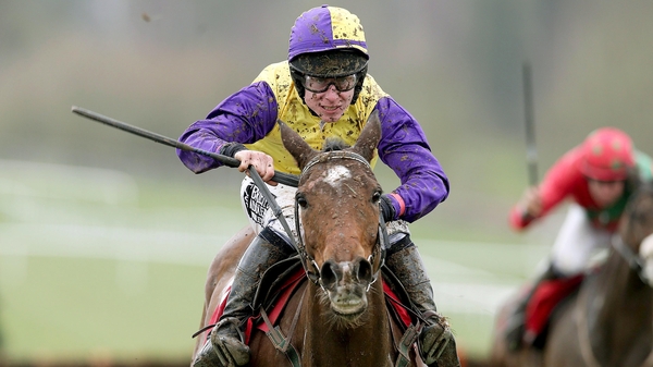 Phillip Enright fell at the fourth-last flight at Tipperary