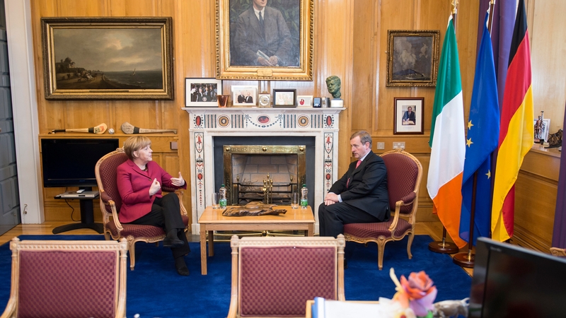 It was the first bilateral meeting between the two leaders since Ireland exited the bailout in December