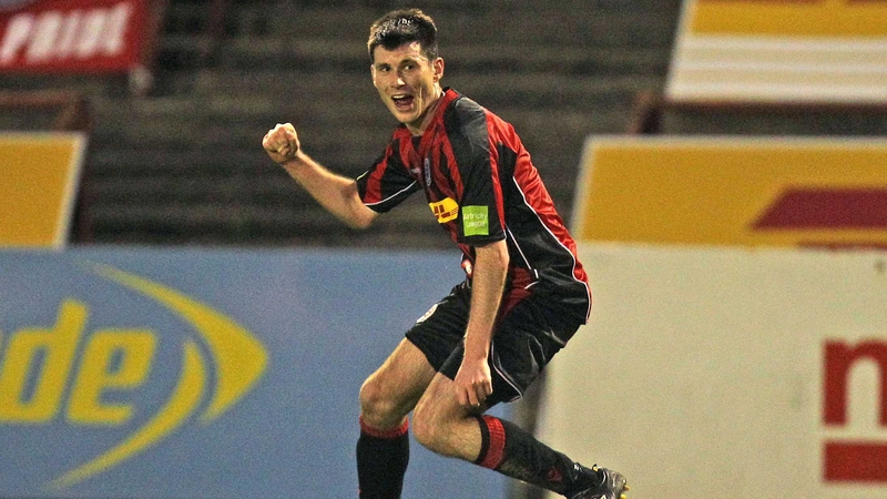 Dinny Corcoran got Bohs' second