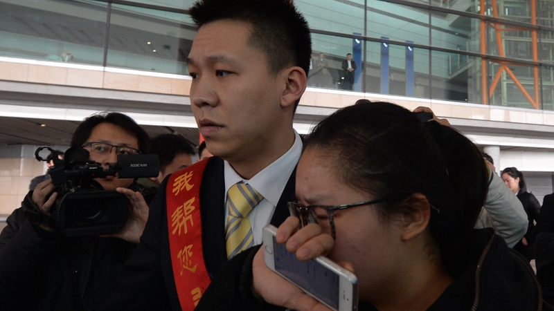 Relatives wait anxiously for news of loved one on missing plane