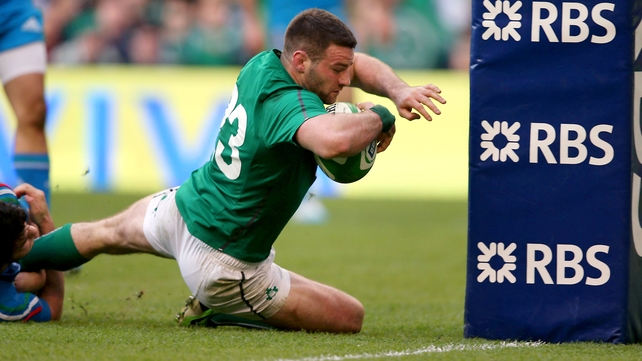Fergus McFadden also got in on the scoring, touching down for a late try