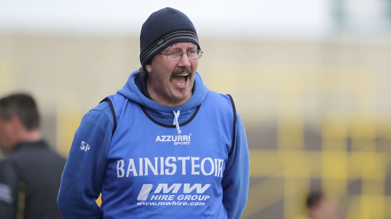 Laois manager Seamus Plunkett's side held off the Antrim challenge