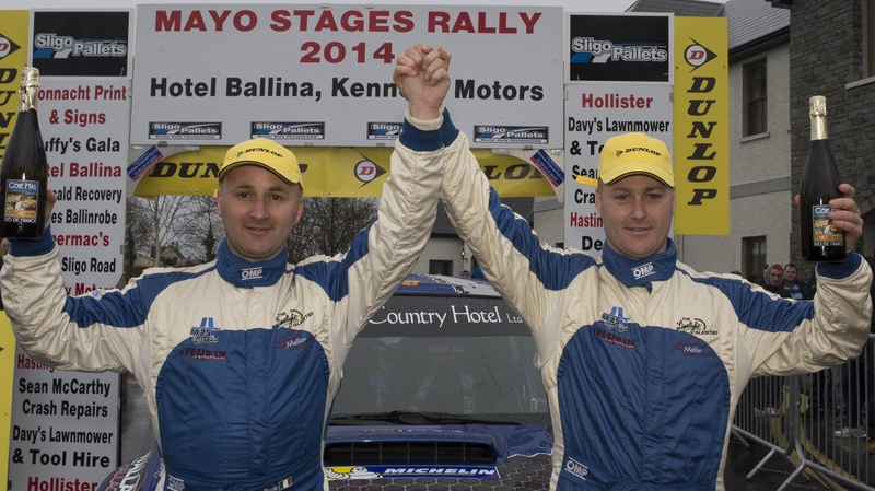 Declan Boyle and Brian Boyle claimed victory in the Mayo Rally