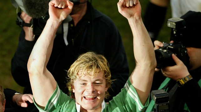 He helped Ireland to the Triple Crown in 2004