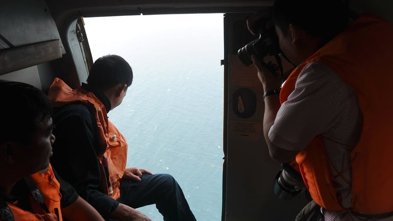 A massive search operation has so far found no trace of the aircraft