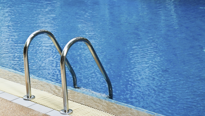 Schoolchildren were using the swimming pool at NUI Maynooth