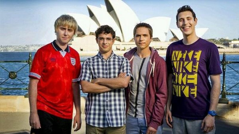 The Inbetweeners: James Buckley, Simon Bird, Joe Thomas and Blake Harrison