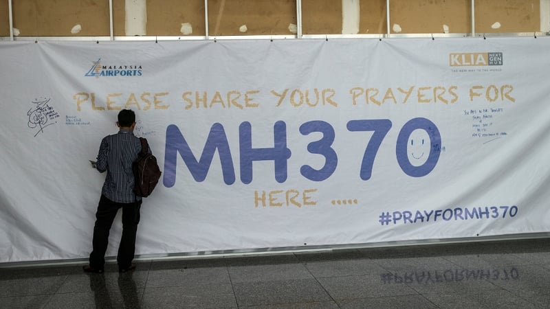 Internet users are encouraged to click on links purporting to contain information on the missing plane