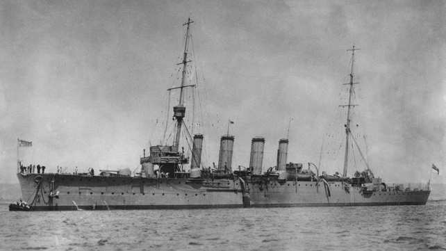 Royal Australian Navy cruiser HMAS Sydney, launched in 1912, and served in WWI, 1913