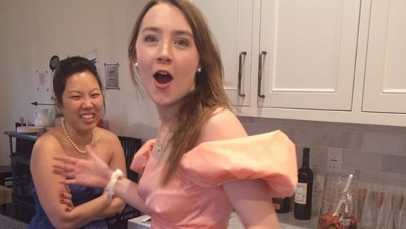 Saoirse goes Bridesmaids for early 20th celebrations