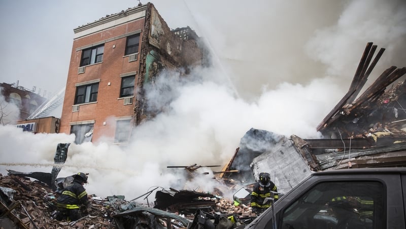 Two people have died in the blast