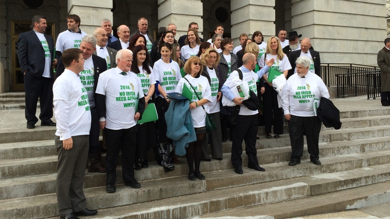 Today's action brought the activists to Washington