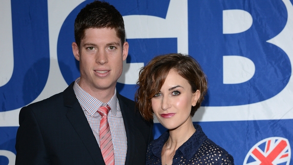 Katherine Kelly and her husband Ryan Clark welcome first child