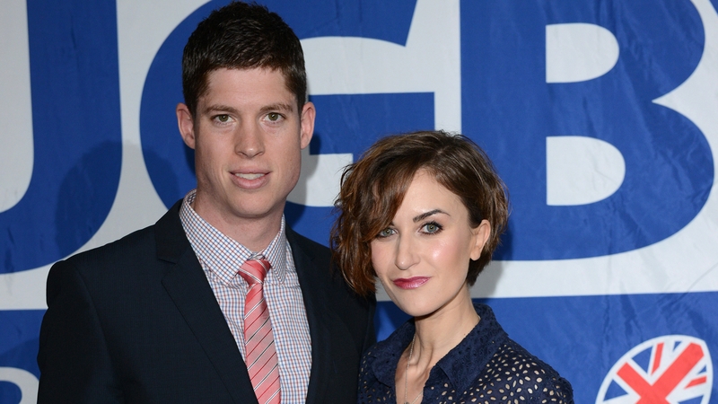 Katherine Kelly and her husband Ryan Clark welcome first child