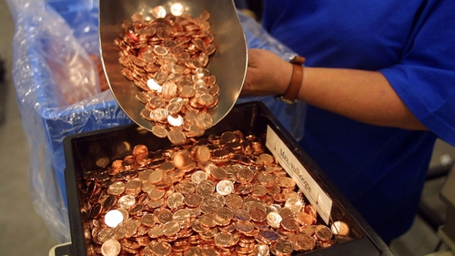 Ireland has produced three times as many 1c and 2c coins as the average euro are country