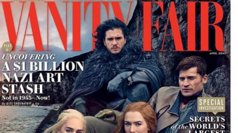 King Joffrey has demanded that he get his own cover next month