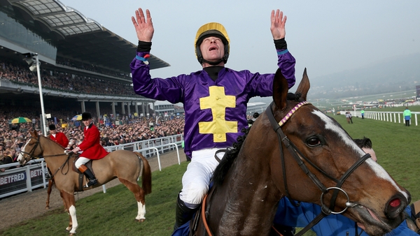 Davy Russell rode Shanpallas to victory in the Munster National