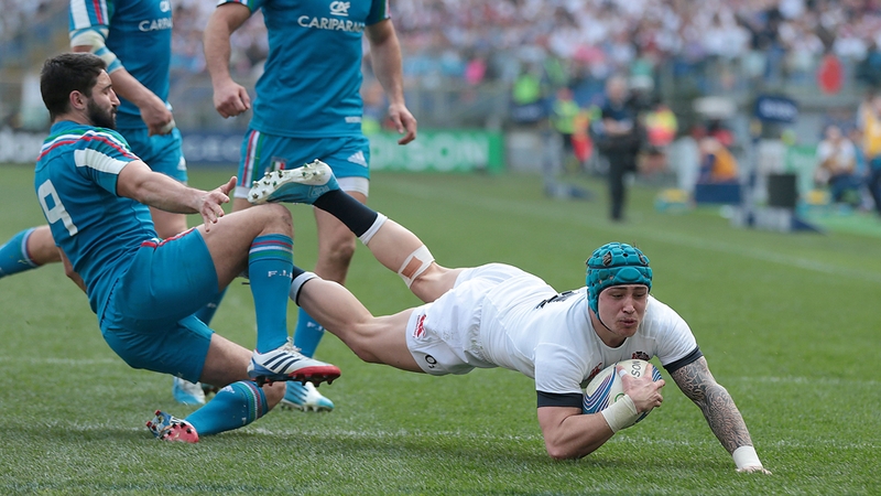 Jack Nowell is set to start on the left wing for England on Sunday