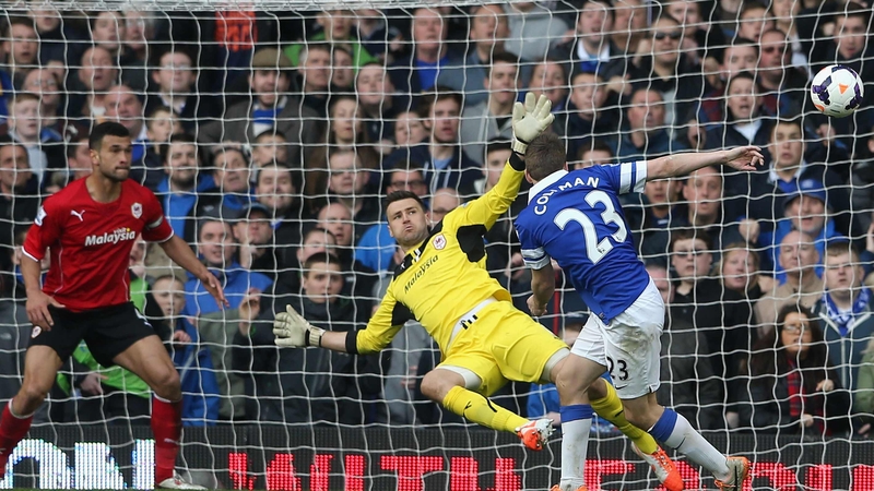 Seamus Coleman on the mark to sink lowly Cardiff