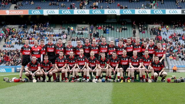 Mount Leinster Rangers line up for their first SHC final