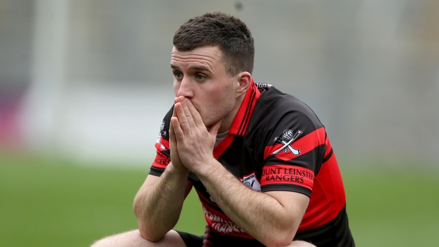 Michael Doyle tries to take in the result