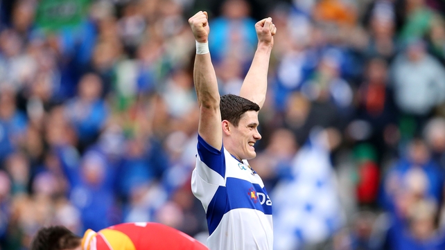 Diarmuid Connolly celebrates at the final whistle
