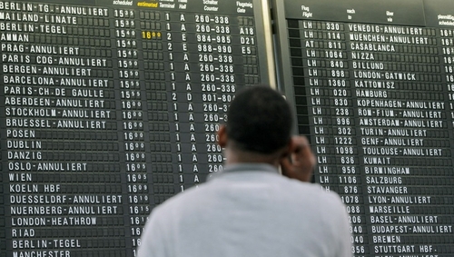 Ryanair has cancelled over 160 flights; Aer Lingus expects delays