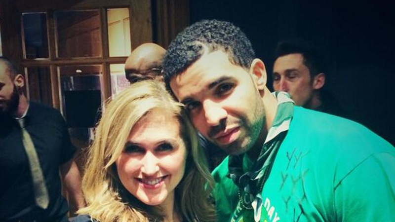 Drake celebrates Paddy's Day in Temple Bar