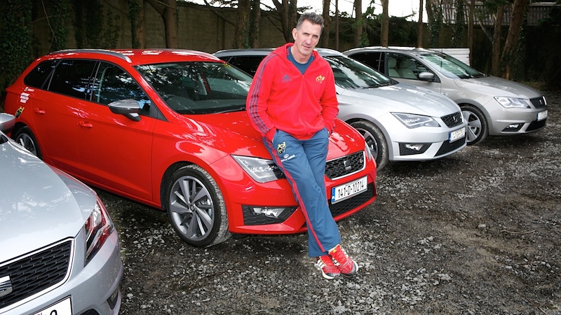 Rob Penney picked up keys to a host of new SEAT models