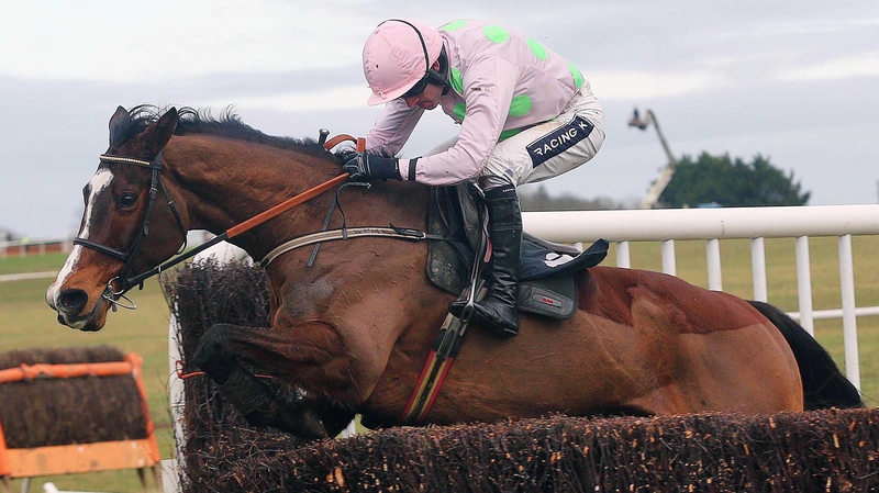 Mikael D'Haguenet is in action for Ruby Walsh