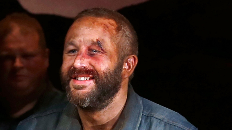 Chris O'Dowd stars as Lennie Small in Of Mice and Men on Broadway