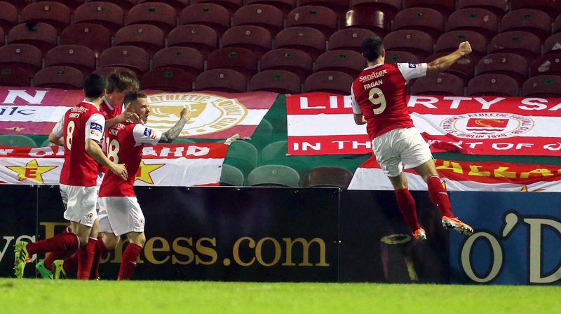 St Pat's came from behind to record their first win of the season against UCD