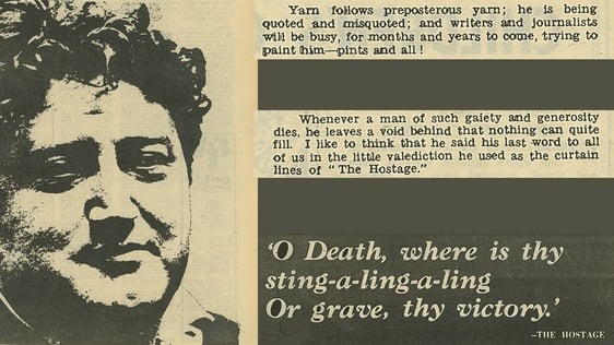 Brendan Behan, 1923 - 1964