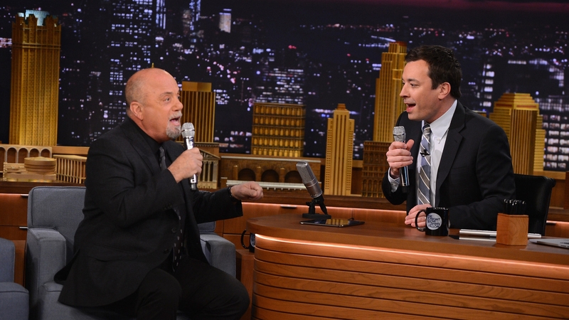 Jimmy Fallon and Billy Joel doo-wop to The Lion Sleeps Tonight