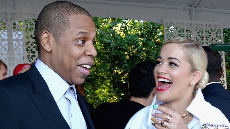 Jay Z and Rita Ora