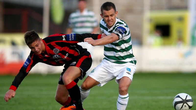 Luke Byrne moved from Bohs to Shamrock Rovers in the off-season and is likely to face his former club tonight