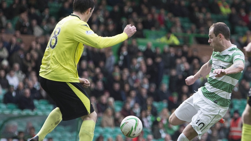 Anthony Stokes was on the mark for Celtic
